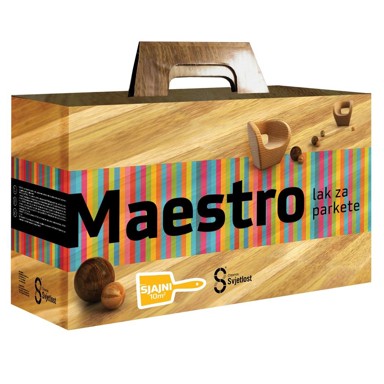 CHROMOS SVJETLOST lak za parket, sjajni Maestro 2K 20-24M2