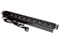 ALANTEC PZ09 produžni kabel, 9 utičnica, 1,8 m, crni