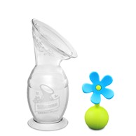 Silikonski čep Cvijetić, plavi