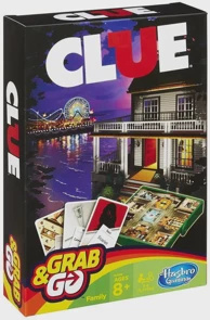 HASBRO Društvena igra Cluedo, putna