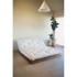 KARUP DESIGN Tamno smeđa sklopiva sofa 160 cm Roots, 160x105x160 cm
