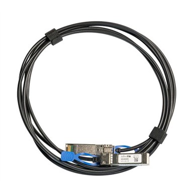 MIKROTIK Kabel XS+DA0001, InfiniBand/optika, 1 m, SFP/SFP+/SFP28, crni