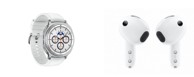SAMSUNG Pametni sat Galaxy Watch8 Classic, 46 mm, bijeli + slušalice Galaxy Buds4, bijele, SM-L500NZWAEUE-2