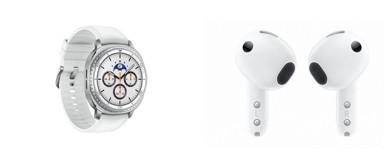 SAMSUNG Pametni sat Galaxy Watch8 Classic, 46 mm, bijeli + slušalice Galaxy Buds4, bijele, SM-L500NZWAEUE-2