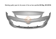 ISAM Prednji branik Opel Astra J 13-, 0742111