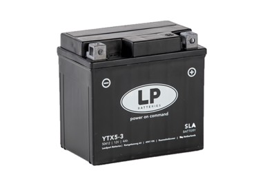LANDPORT Moto akumulator SLA-AGM MB YTX5-3 4ah D+ (11,3x7,0x10,5) zatvoren/aktiviran
