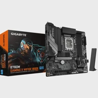 GIGABYTE Matična ploča B760M GAMING X WIFI6E GEN5, LGA1700, B760, micro ATX, black