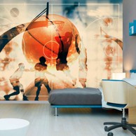 Samoljepljiva foto tapeta I love basketball! 294x210