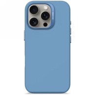 Decoded AntiMicrobial Silicone Backcover MagSafe maskica za iPhone 16 Pro, plava