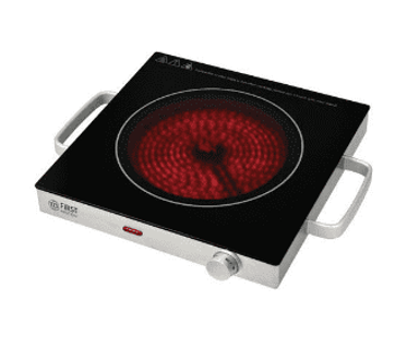 FIRST AUSTRIA Ploča za kuhanje T-5097, infracrvena, jednostruka, 2000 W, staklo