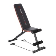 HMS Klupa za vježbanje barbell bench LS1203, crna