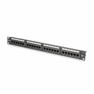 DIGITUS CAT.6 UTP patch panel, 24-portni, DN-91624U-CR