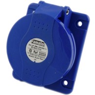 FAMATEL Zidna utičnica 10°, 32A/220÷240, 3 Polna (2P+E), IP44