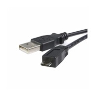 NAVIATEC USB 2.0 kabel A muški na Micro B muški 1.8 m, crni