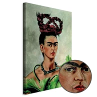 Slika Frida Kahlo – Self-Portrait with Braid, 60x90 cm, Premium Print