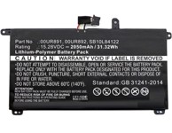 COREPARTS Baterija za Lenovo laptop 30,40Wh Li-Pol 15,2V 2000mAh crna