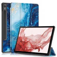 GS Futrola za Samsung Galaxy Tab S9, Smartcase Hybrid s držačem za olovku, morski val
