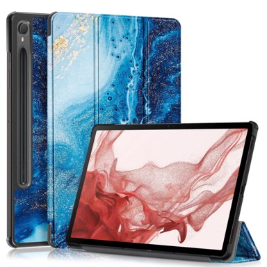 GS Futrola za Samsung Galaxy Tab S9, Smartcase Hybrid s držačem za olovku, morski val