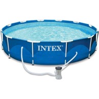 INTEX Bazen METAL FRAME 28202NP 305 × 76 cm, filter pumpa