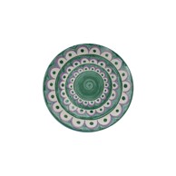 VILLA ALTACHIARA Set desertnih tanjura Tangeri Green, porculanski, zeleni, ø 19,5 cm, 6/1
