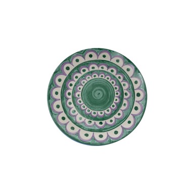 VILLA ALTACHIARA Set desertnih tanjura Tangeri Green, porculanski, zeleni, ø 19,5 cm, 6/1