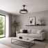 INNOVAGOODS Stropni ventilator s LED svjetlom i sklopivim lopaticama
