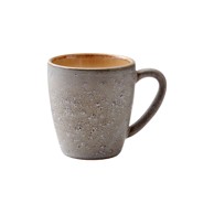 BITZ Sivo-bež zemljana šalica Mensa, 190 ml