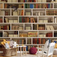 Foto tapeta Home library 400x280