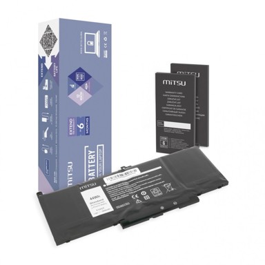 MITSU Baterija za Dell Latitude 7390/7490 5800 mAh 44 Wh