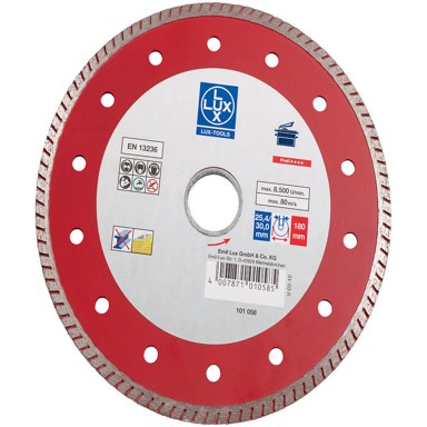 LUX TOOLS Rezna ploča dijamantna 180 mm VOLLPR