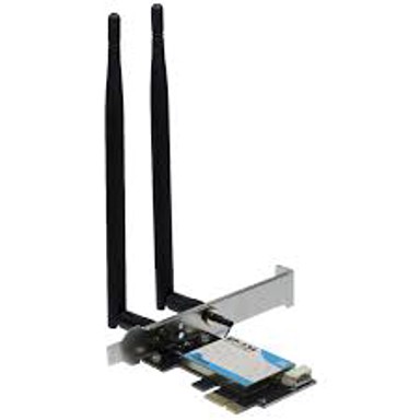 INTER-TECH PCIe adapter EP-134, Wi-Fi 6, Bluetooth 5.2, 1800 Mbps