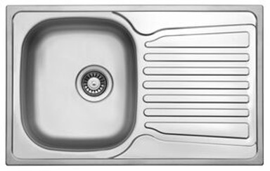 SINK SOLUTION Sudoper A Line 78x48 cm, 1x, inox