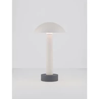 TURA Vanjska stajaća LED svjetiljka NL9540268, 7W, 840 lm, IP65, 3000 K, cement, bijela