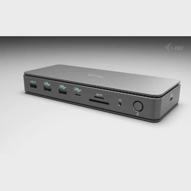 I-TEC Docking stanica Thunderbolt 4 Gen3, 8K/4K, 2× DP, 2.5Gb LAN, USB-A/USB-C, SD/FC, 92W PD, 140W napajanje