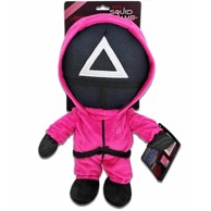 SQUID GAME Plišana igračka Guard Trokut  28cm