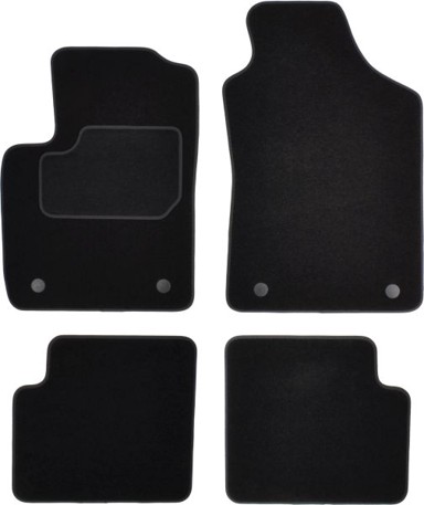MAMMOOTH Auto tepisi tekstilni za Abarth 500 / 595 / 695, 500C / 595C / 695C; Fiat 500 07.07-