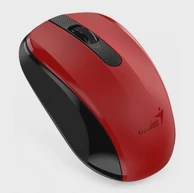GENIUS Miš NX-8008S, bežični, silent, crvena/crna
