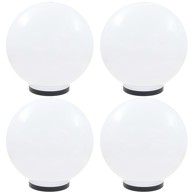 LED kuglaste svjetiljke 4 kom 40 cm PMMA