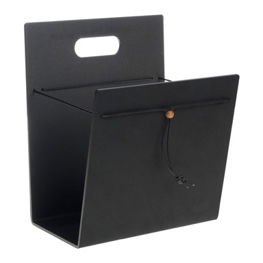 LIND DNA Metalni/od eko kože držač za časopise, Nupo M