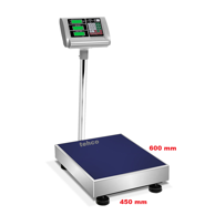 TEHCO Digitalna vaga 300 kg, srebrna