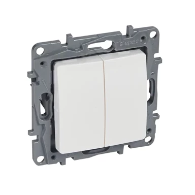 LEGRAND Serijska sklopka, 10A, bijela, LE396702