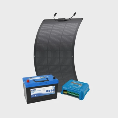 EXIDE Solarni set za brod, 95Ah, 100W, 12/24V
