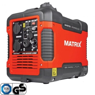 MATRIX Agregat PG 2000i, inverter, USB