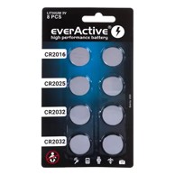 EVERACTIVE Set baterija, litij, 4 x CR2032, 2 x CR2025, 2 x CR2016