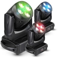 LIGHT4ME Mini pokretna glava 408 WASH, 4 x 8 W RGBW
