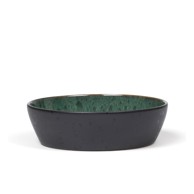 BITZ Tamnozelena zdjela od kamenine ø 18 cm 