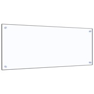 Kuhinjska zaštita od prskanja, kaljeno staklo, prozirna