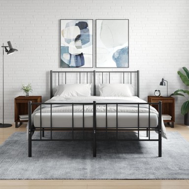 Noćni ormarići 2 kom boja hrasta 40x35x50 cm konstruirano drvo