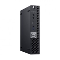 DELL Stolno računalo OptiPlex 7070 Micro / Intel Core i5-9500, 16 GB RAM, 256 GB SSD, Intel UHD Graphics, bez operativnog sustava, crna
