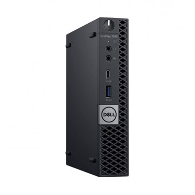 DELL Stolno računalo OptiPlex 7070 Micro / Intel Core i5-9500, 16 GB RAM, 256 GB SSD, Intel UHD Graphics, bez operativnog sustava, crna